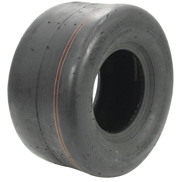 9x3.5x4 Lawn Mower Tire, 4 Ply, Smooth